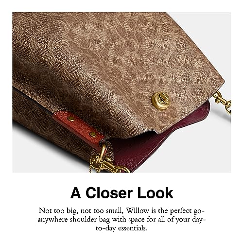 Coach Women's Polished Pebble Leather Willow Shoulder Bag L56349