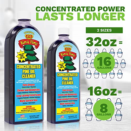 Concentrated Pine Oil Multi-Surface Cleaner, Original Black, 16 Fl Oz L916785