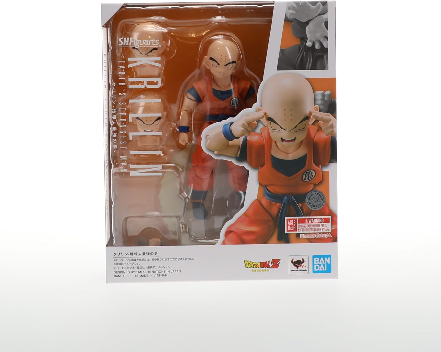 TAMASHII NATIONS Dragon Ball Z Krillin S.H.Figuarts Action Figure E123