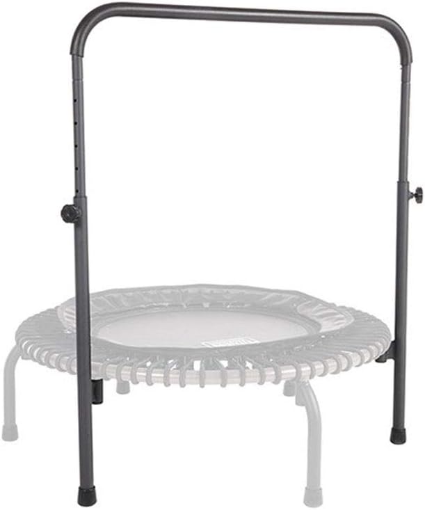 JumpSport 350 PRO 39-Inch Fitness Rebounder Trampoline with Steel Handle Bar, Black H836828