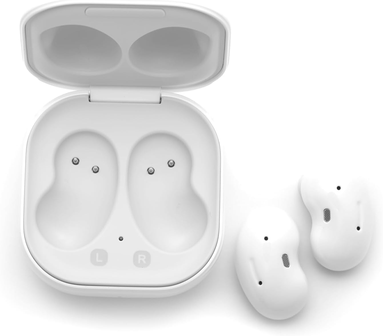 Samsung Galaxy Buds Live Wireless Earbuds with Active Noise Cancelling, Mystic White Z477