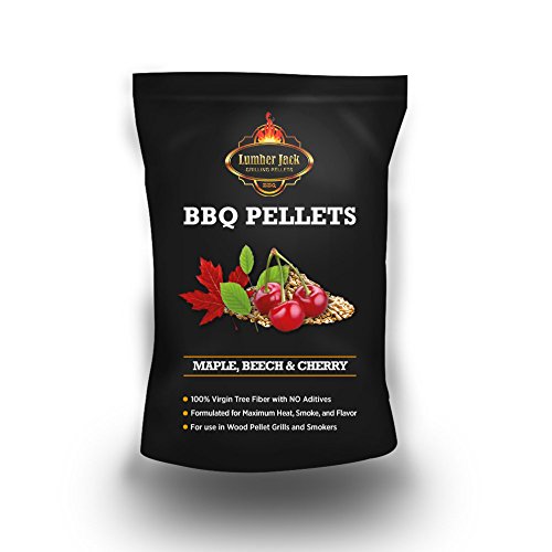Lumber Jack Maple-Hickory-Cherry BBQ Grilling Wood Pellets, Competition Blend R947