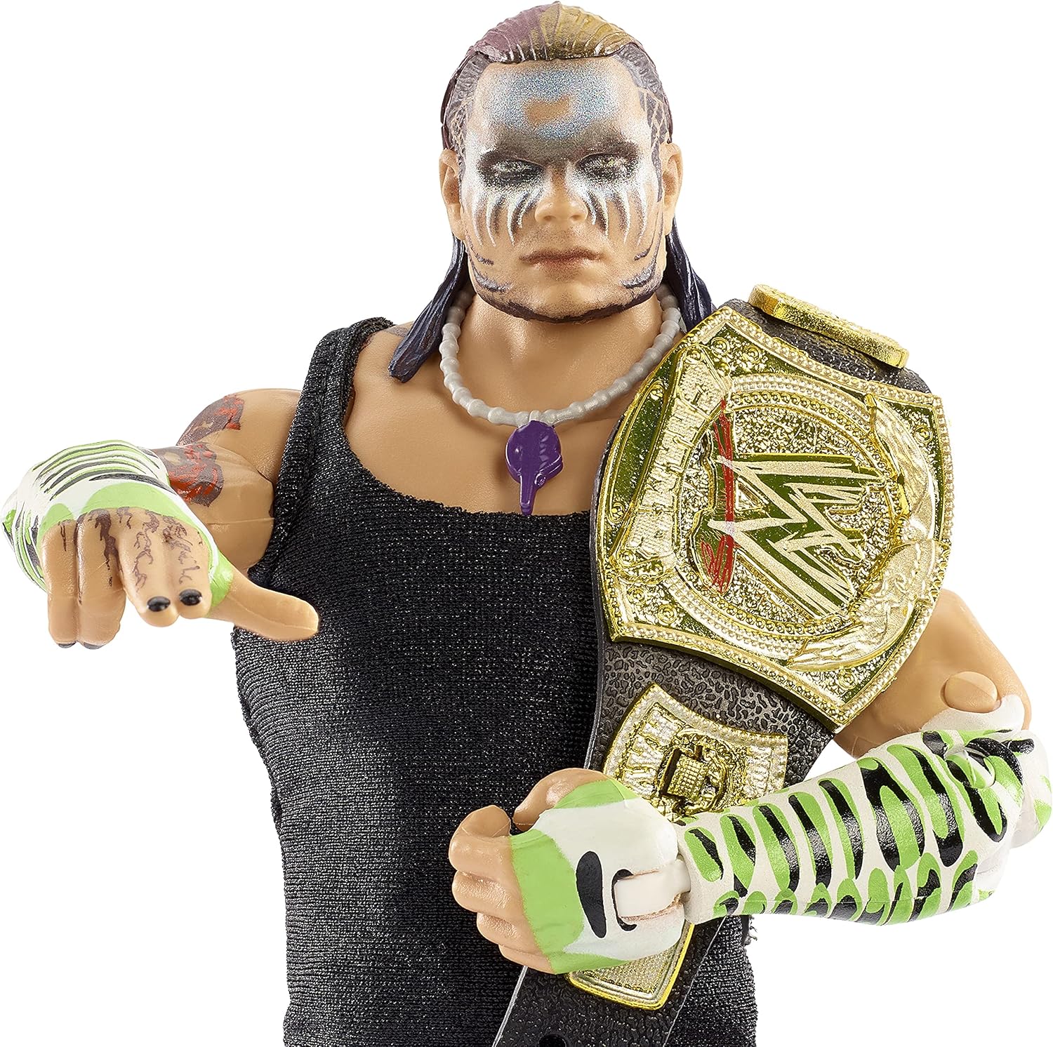 Jeff Hardy WWE Ultimate Edition Action Figure 6-in with Championship & Accessories Y198