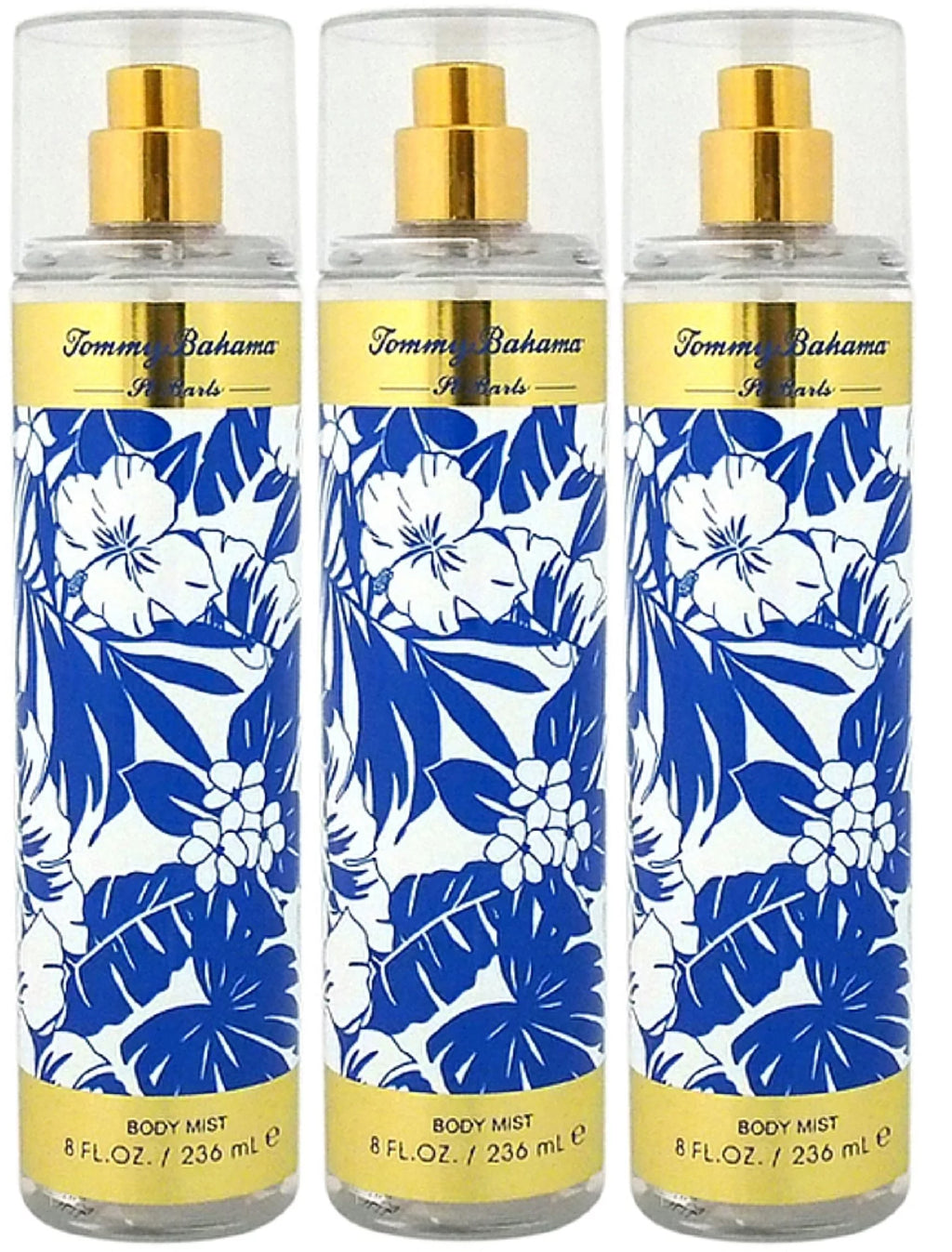 Tommy Bahama Set Sail St. Barts Body Mist 8 oz, 3-Pack U341960