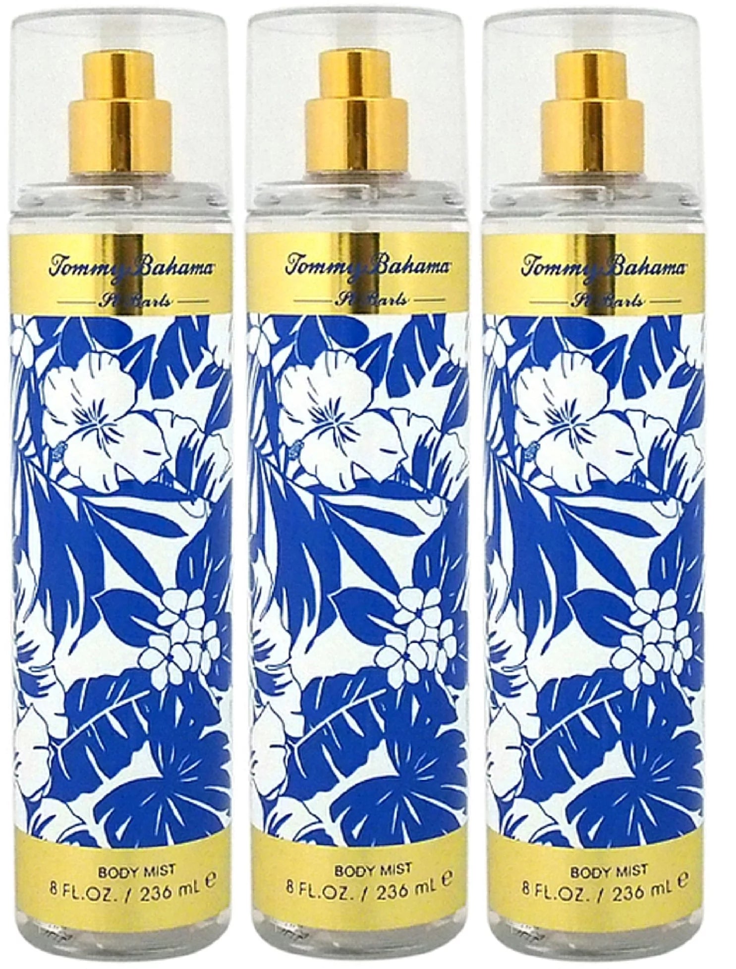 Tommy Bahama Set Sail St. Barts Body Mist 8 oz, 3-Pack U341960