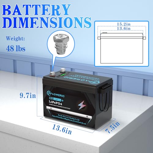 12V 300Ah LiFePO4 Battery with 250A BMS for Solar, RV, and Home Energy Storage Z305