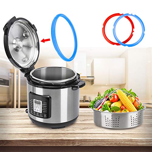 3 Qt Accessories Set for Instant Pot, Mini Steamer Basket, Egg Rack & Trivet W304