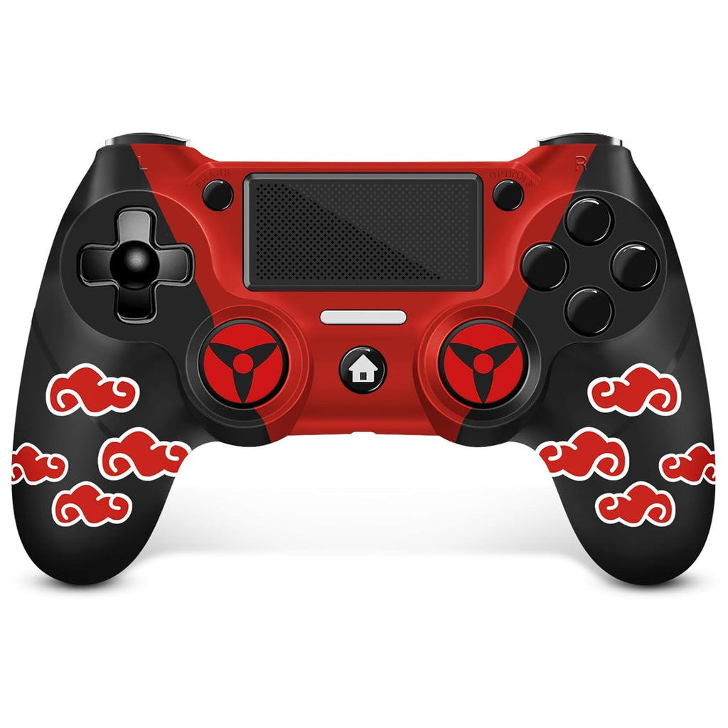 FTFVaska Wireless Controller for PS4, Red Cloudy Z831683