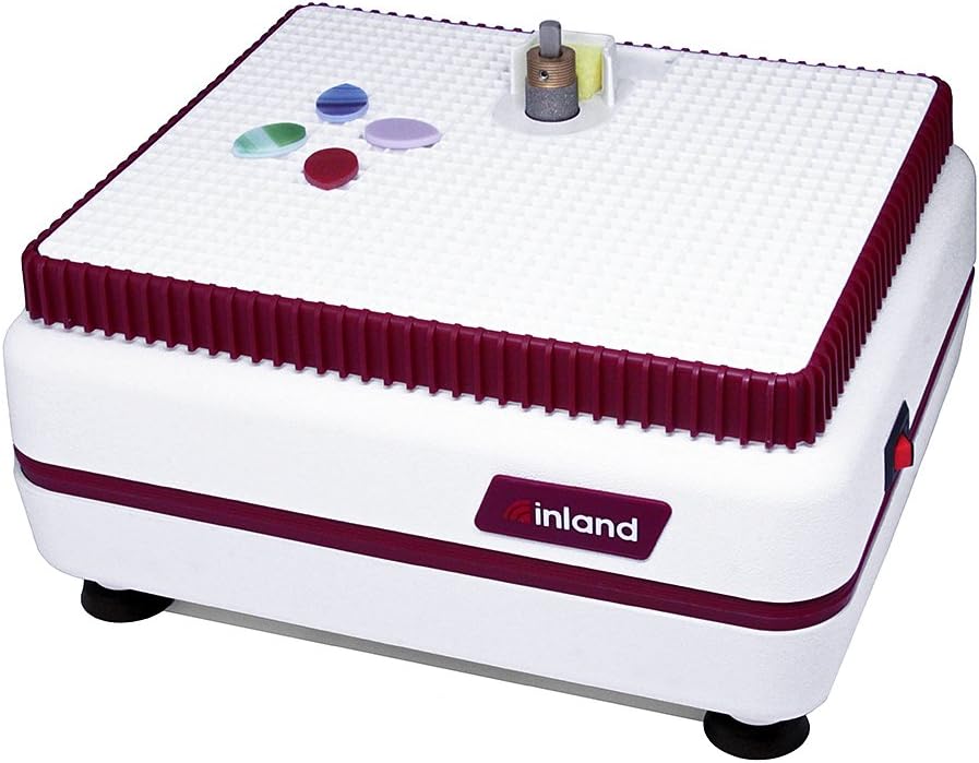 Inland Craft WizlingCG Glass Grinder, Stained Glass Grinder Machine, Precision, Power & Versatility for Stained Glass Edging, Essential Stained Glass Tool, Includes Diamond Grinding Bit