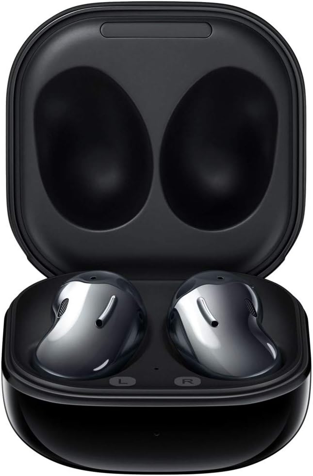 Samsung Galaxy Buds Live (ANC) Wireless Earbuds for iOS & Android, Mystic Black (Renewed) C69603