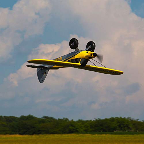 HobbyZone Carbon Cub S 2 1.3m BNF Basic RC Airplane Yellow B1796
