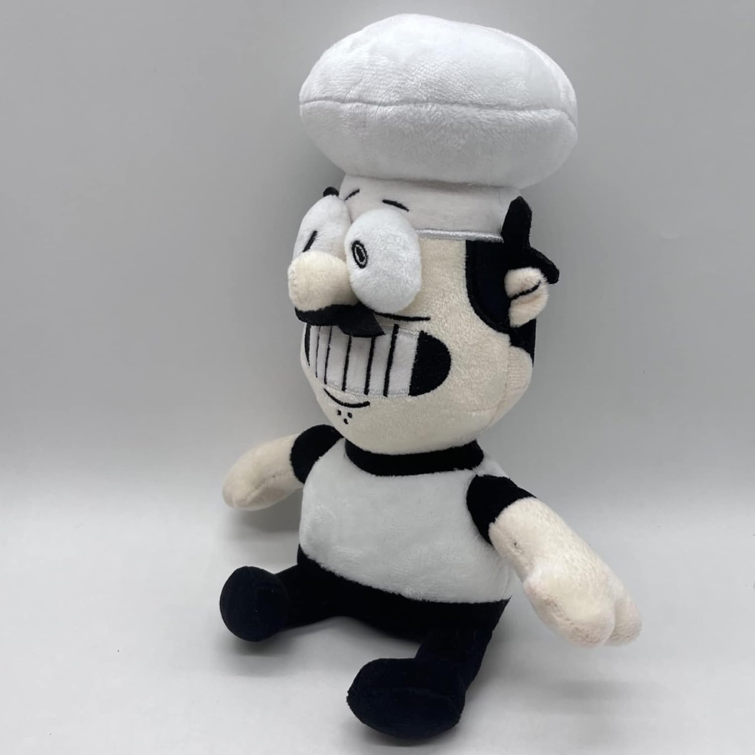 Pizza Tower Plush Toy Gray Chef Peppino Pillow L828