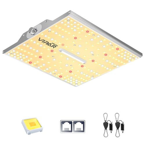 VIPARSPECTRA 2024 XS1000 LED Grow Lights for Seed Starting Vegetables Bloom, Samsung LM301B Diodes MeanWell Driver Dimming Daisy Chain Full Spectrum Grow Lights for Indoor Plants for 3x3/2x2 Grow Tent