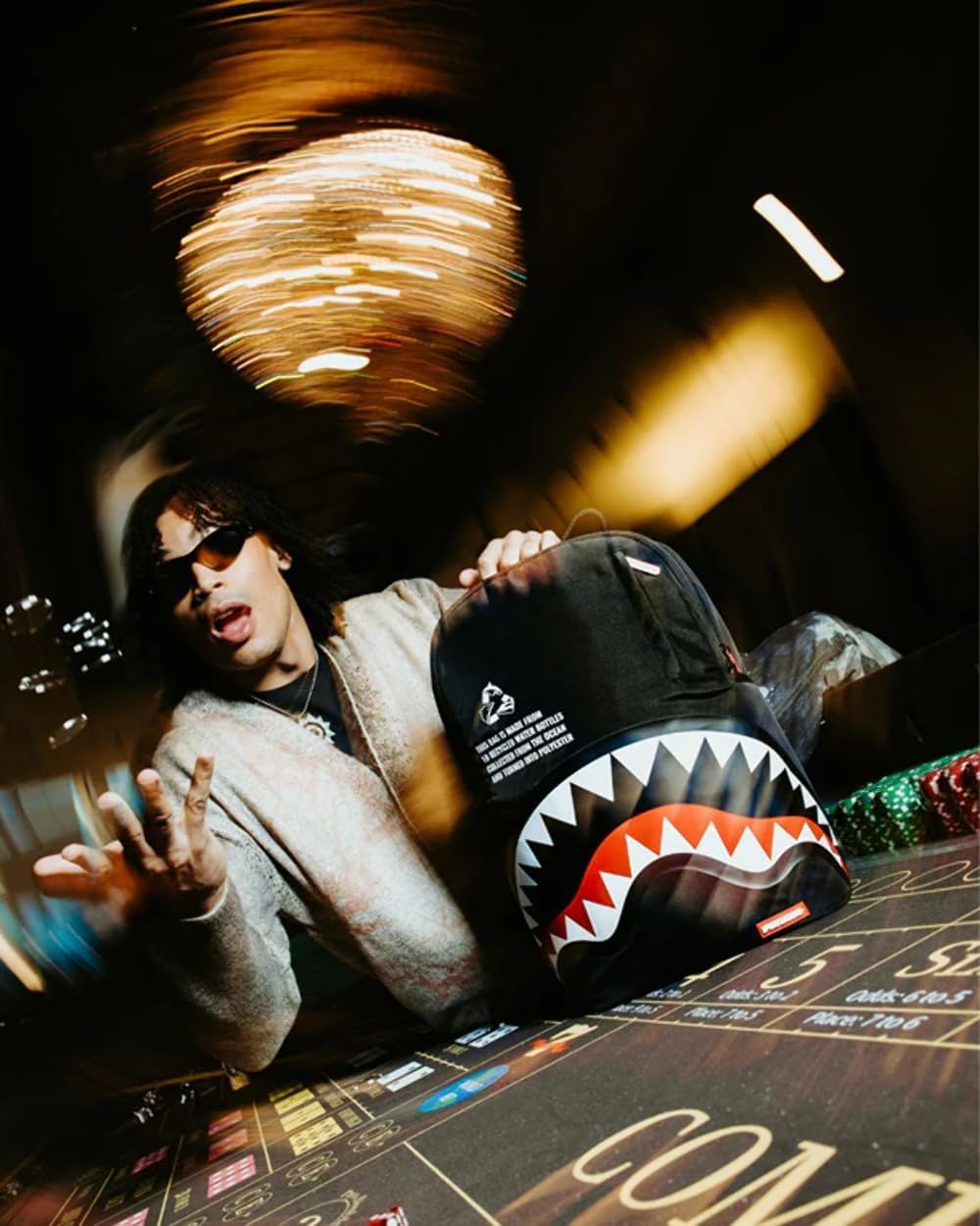 SPRAYGROUND POSEIDON REMIX DLXSR Backpack G8341