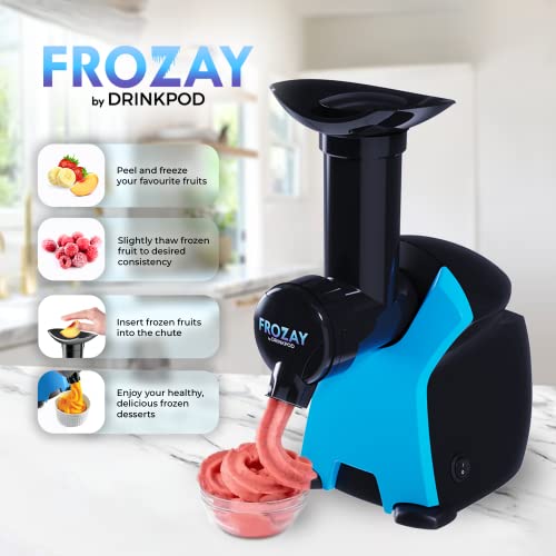 Drinkpod Frozay Frozen Dessert Maker, Vegan Ice Cream & Soft Serve Machine U488478