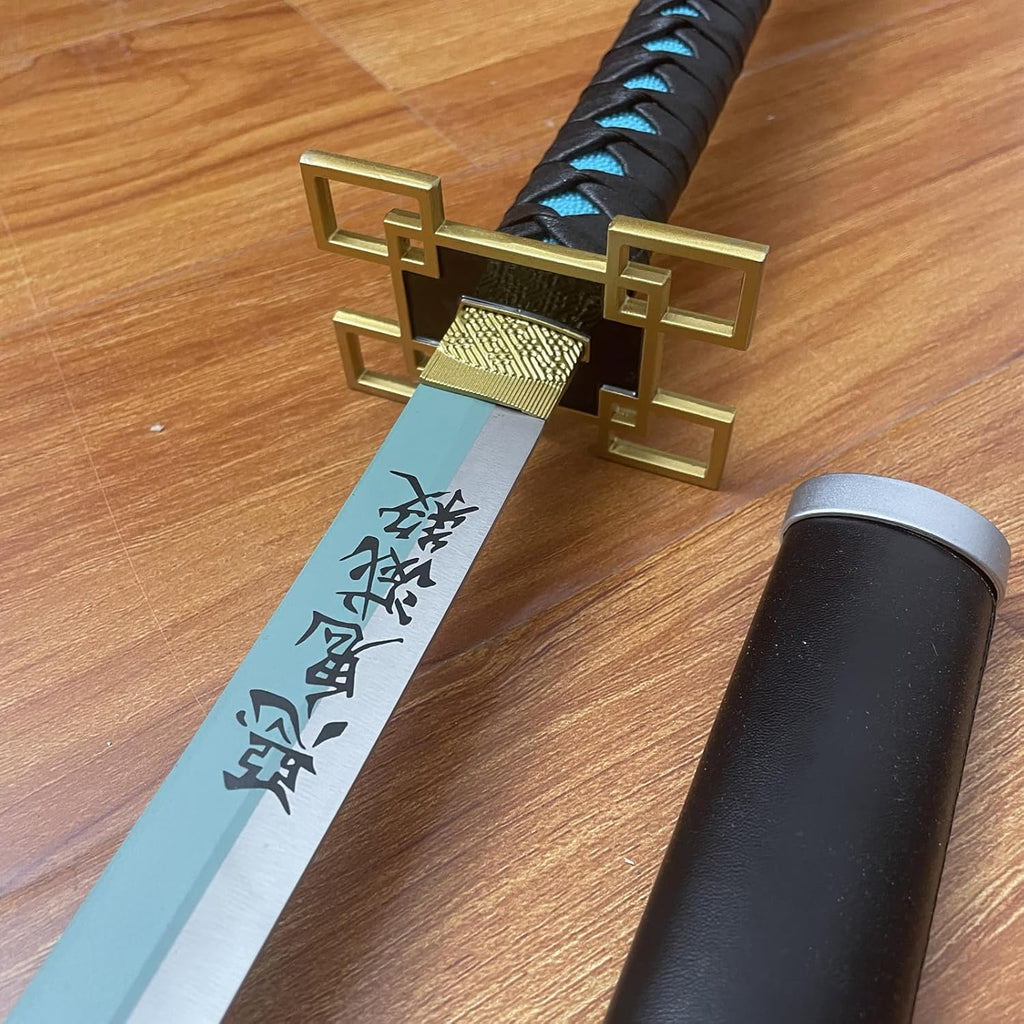 Demon Slayer Sword 40 Inch Tokitou Muichirou Real Metal Katana R954037