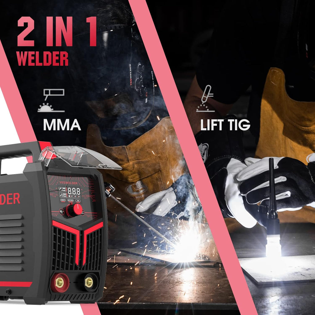 YESWELDER 160Amp ARC Welder with LED Display, IGBT Inverter J62282