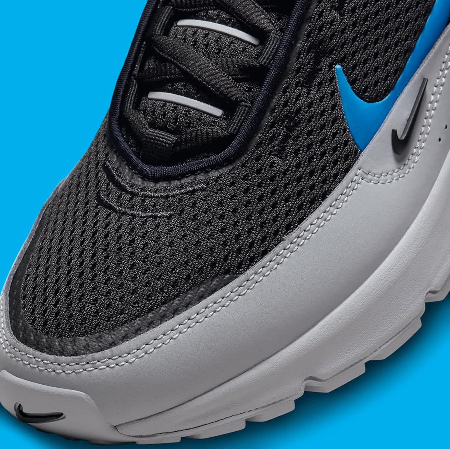 Nike Air Max Pulse Men's Running Shoe, Black/Grey-Blue, Size 10.5 O981
