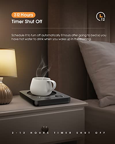 Coffee Mug Warmer for Desk with Timer and 3 Temperature Settings Y19861