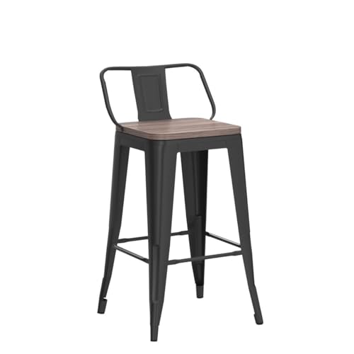 Andeworld 30 Inch Swivel Bar Stools Set of 4 Counter Height Industrial Metal N1695