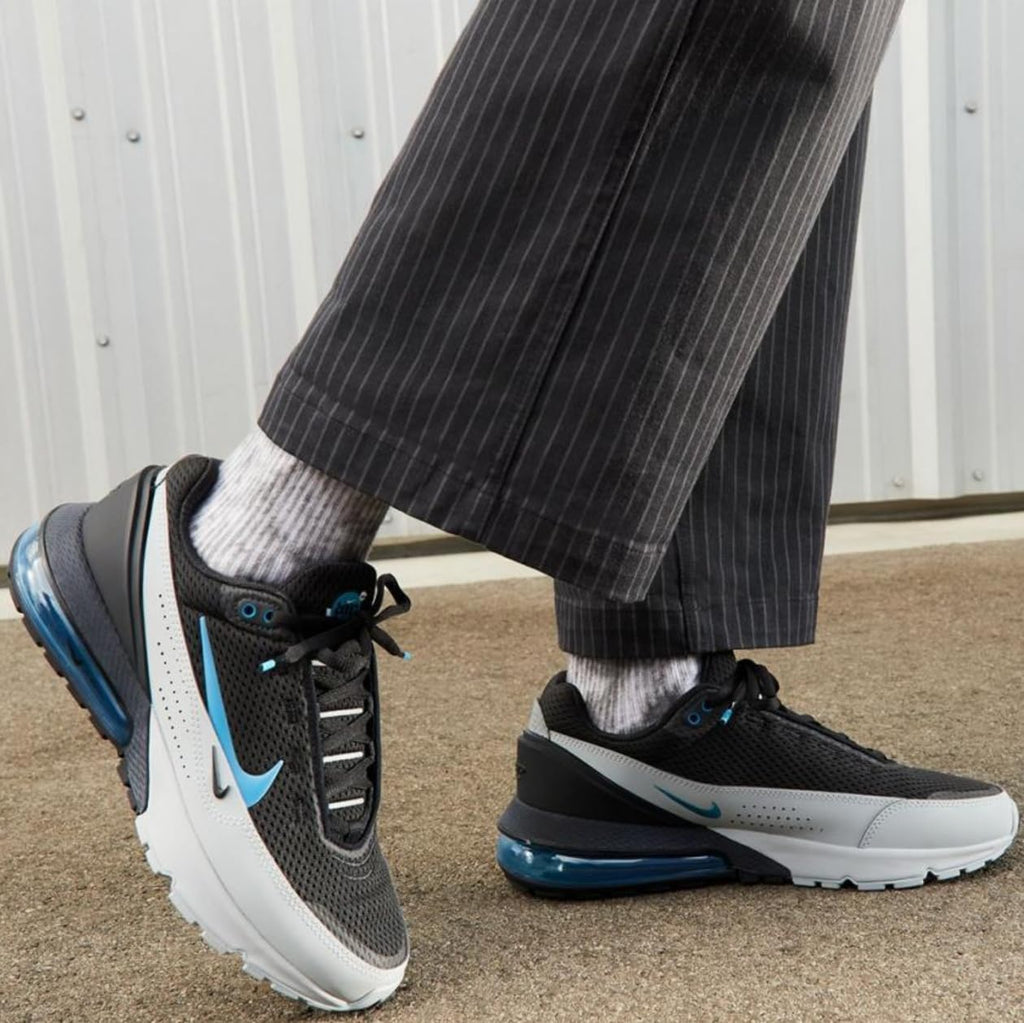 Nike Air Max Pulse Men's Running Shoe, Black/Grey-Blue, Size 10.5 O981
