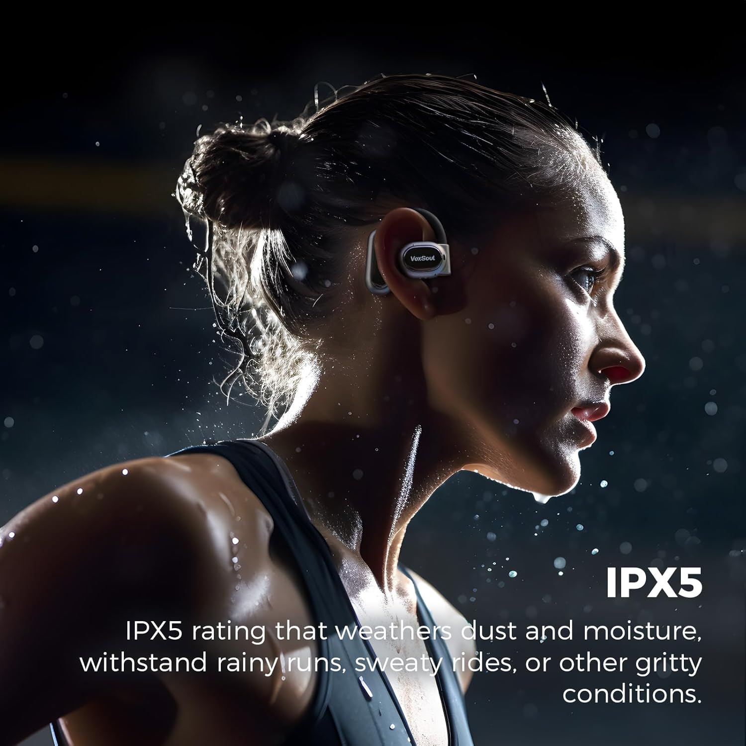 Open Ear Earbuds Wireless Bluetooth Headphones with 2 Microphones U54136