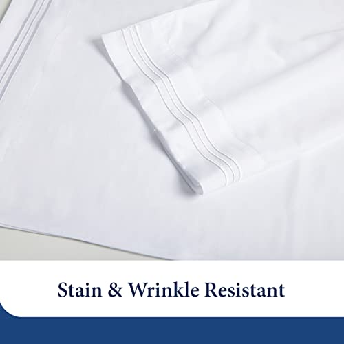 Cosy House Collection Everyday 1500 Series Pillowcases Set of 2, Standard, White T54199