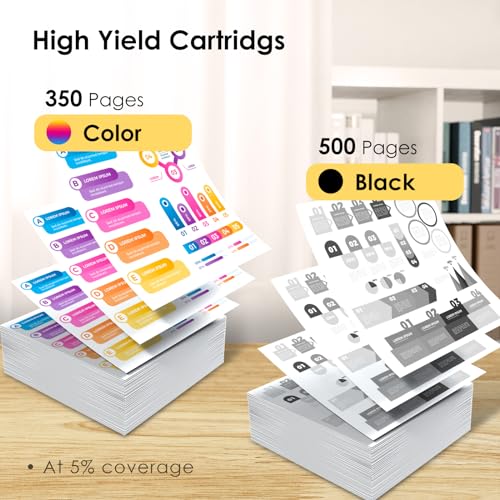 Epson 232XL Ink Cartridges Combo Pack for Workforce WF-2930 WF-2950 XP-4200 XP-4205 (Black/Cyan/Magenta/Yellow) X68423