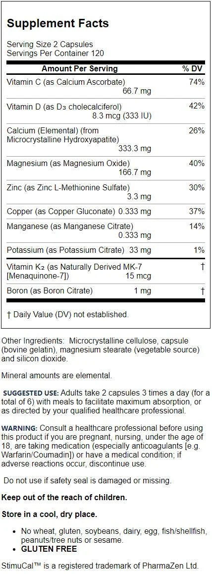 Jarrow Formulas BoneUp 1000 mg, 240 Capsules R6042