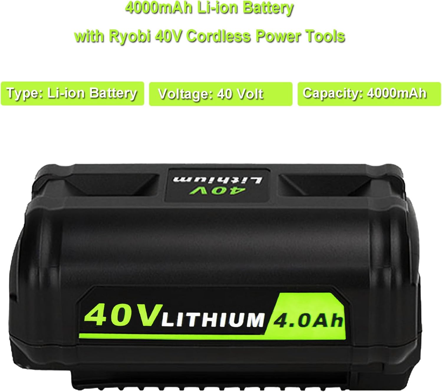 Ryobi 40V 4.0Ah Replacement Lithium Ion Battery Y23497
