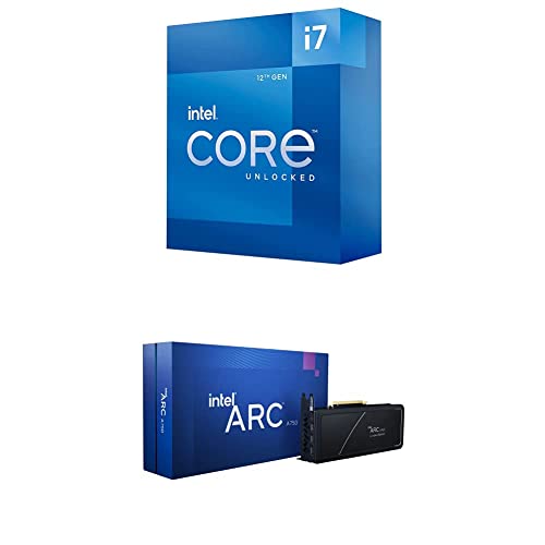 Intel Core i7-12700K Gaming Desktop Processor with Integrated Graphics and 12 (8P+4E) Cores up to 5.0 GHz Unlocked LGA1700 600 Series Chipset 125W