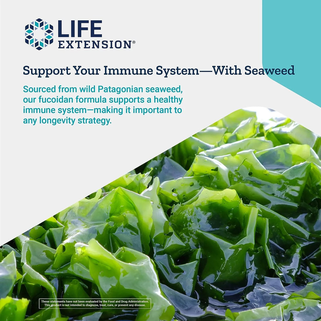 Life Extension Optimized Fucoidan with Maritech 926, 60 Capsules L597743