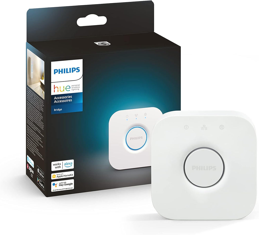 Philips Hue Smart 100W PAR38 LED Bulb & Bridge E4148