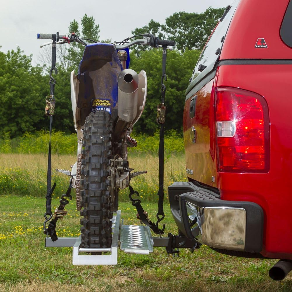 Black Widow AMC-400L Aluminum Motorcycle Carrier with 6' Ramp T3716