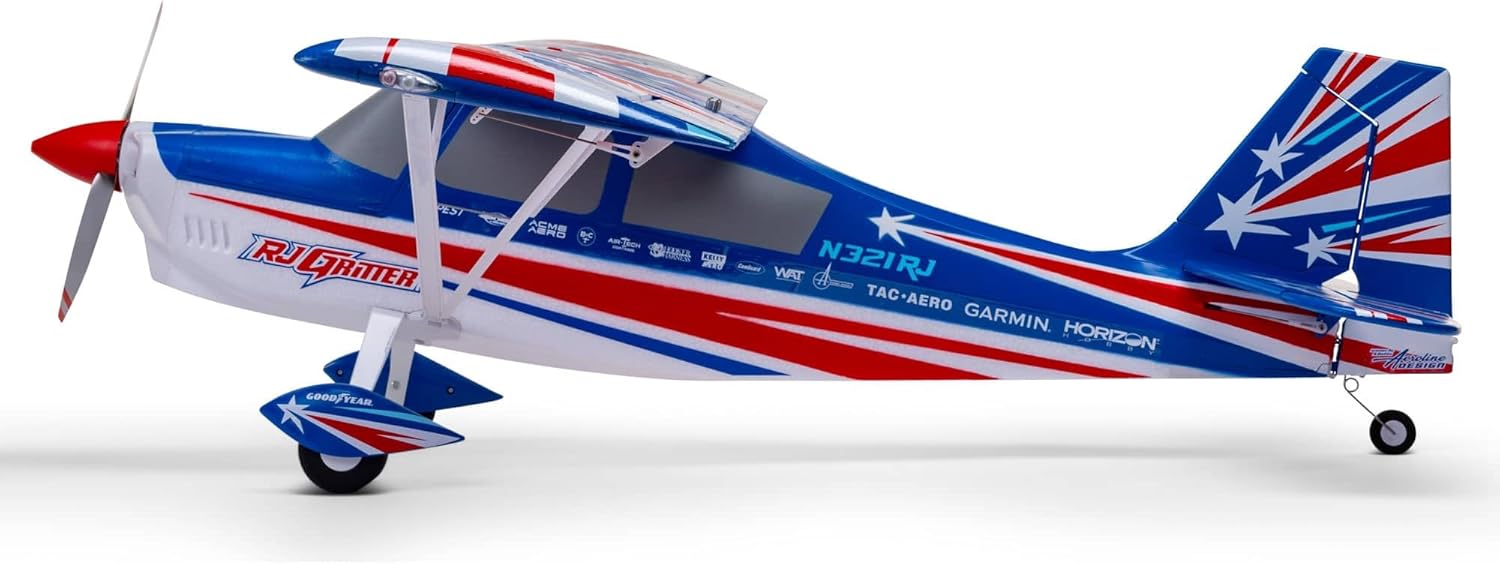 E-flite RC Airplane Decathlon 1.2m Smart PNP A7878