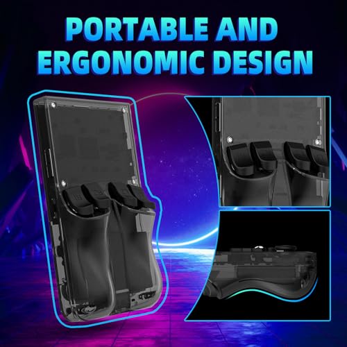 R36MAX Retro Handheld Game Console 64GB Preloaded Portable Emulator with 4.0-in HD IPS Screen E294502