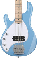 Sterling By Music Man StingRay RAY5 Bass Guitar Left-handed - Chopper Blue
