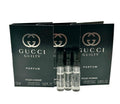 Gucci Guilty Sample Perfume MEN Guilty Guilty PARFUM Spray Pour Homme Size 1.5 ML / 0.05 (set of 3)