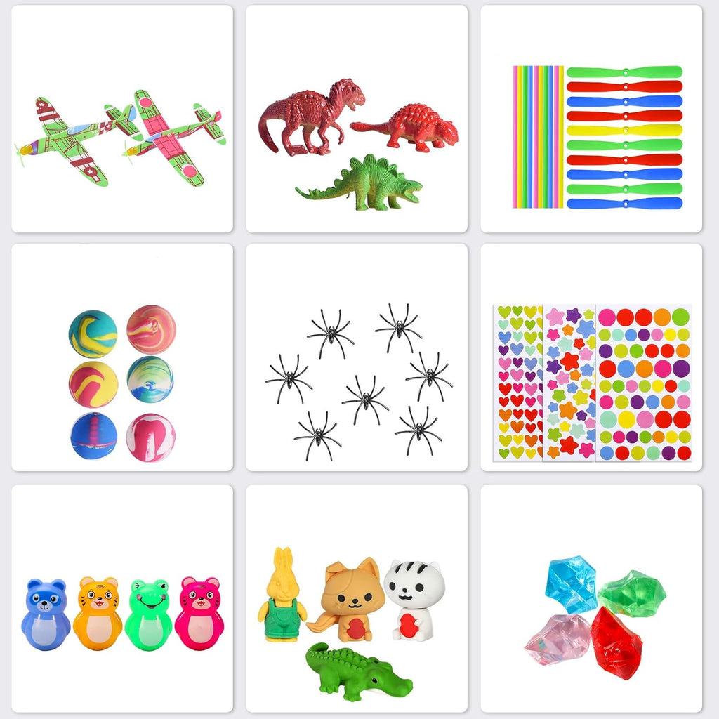 Max Fun 218pcs Party Favors for Kids Bulk Toys Assortment U26283