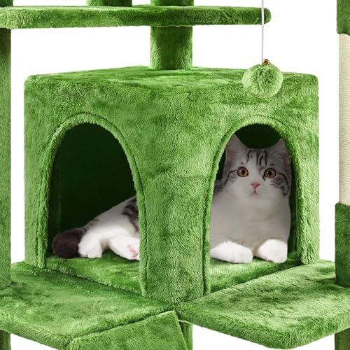 Yaheetech 54in Cat Tree Tower Condo Furniture with Scratch Post Y196