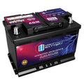Mighty Max Battery MM-H5 Start and Stop Car BCI Group Size 47 12V 60 AH, 100RC, 680 CCA Rechargeable AGM Car battery