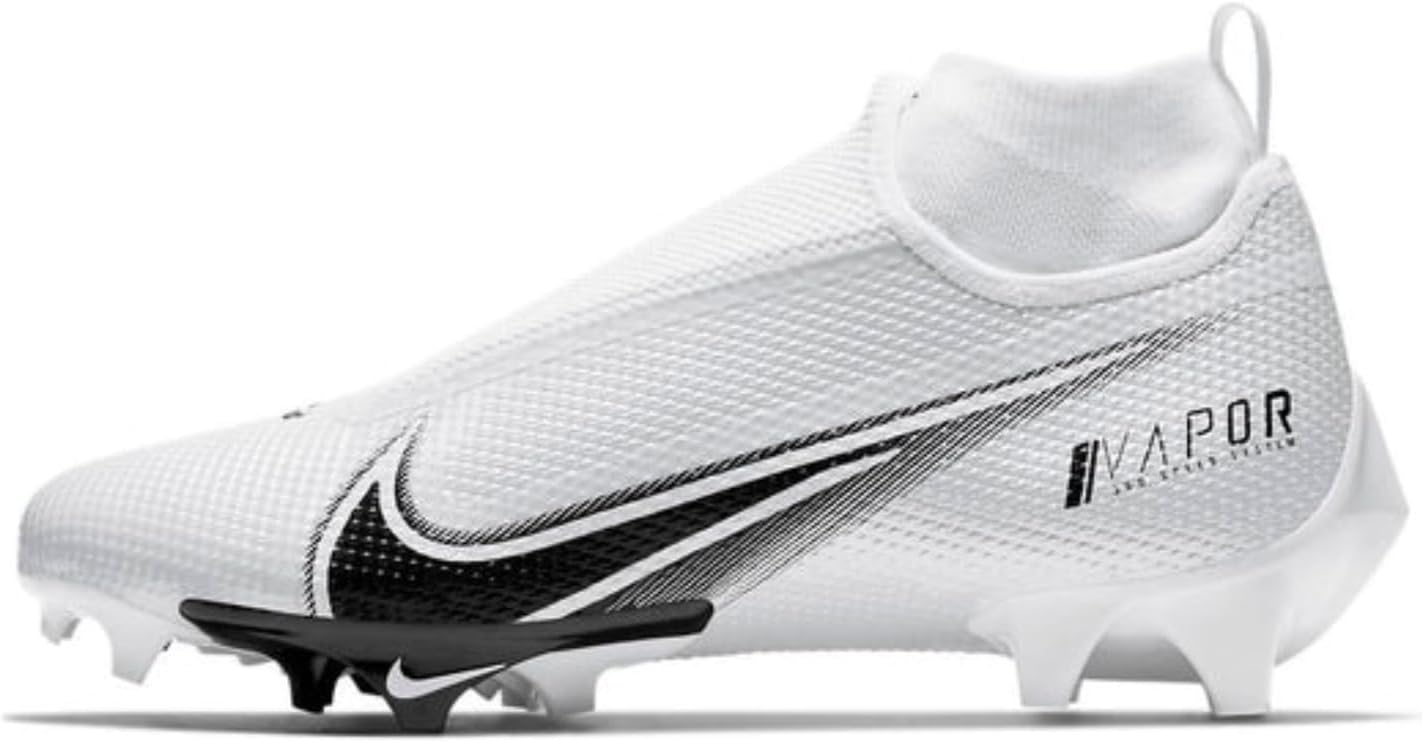 Nike Vapor Edge Pro 360 (W) CV6348-100 White-Black Men's Wide Football Cleats 14 US
