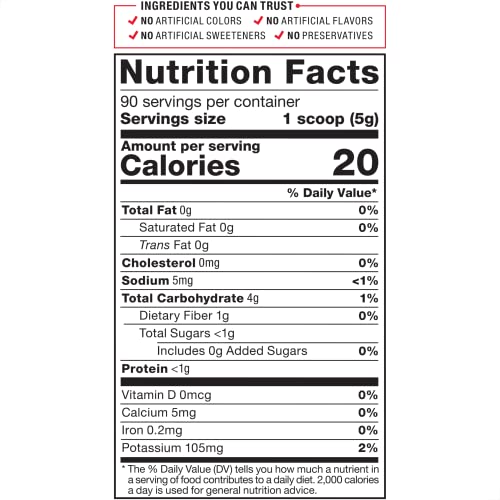 Force Factor Total Beets Organic Beetroot Powder, Unflavored, 90 Servings D4324