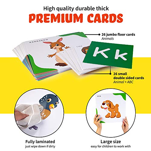 Action Kids Floor Game Memory Matching Card Game for Toddlers V99326