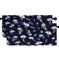 CAPSCEOLL Valances Curtain Paisley Floral Decorative Flowers and Paisley Ethnic Kitchen Rod Pocket Short Panels Window Treatment Topper Curtains for Living Bedroom Farmhouse 2 Panel 52X18