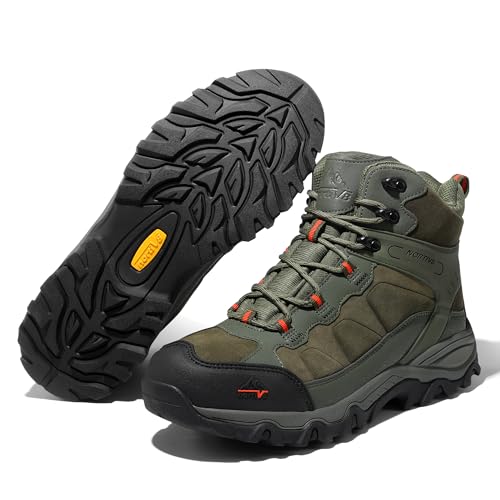 NORTIV 8 Men's Waterproof Hiking Boots Mid Trekking Shoes T67890