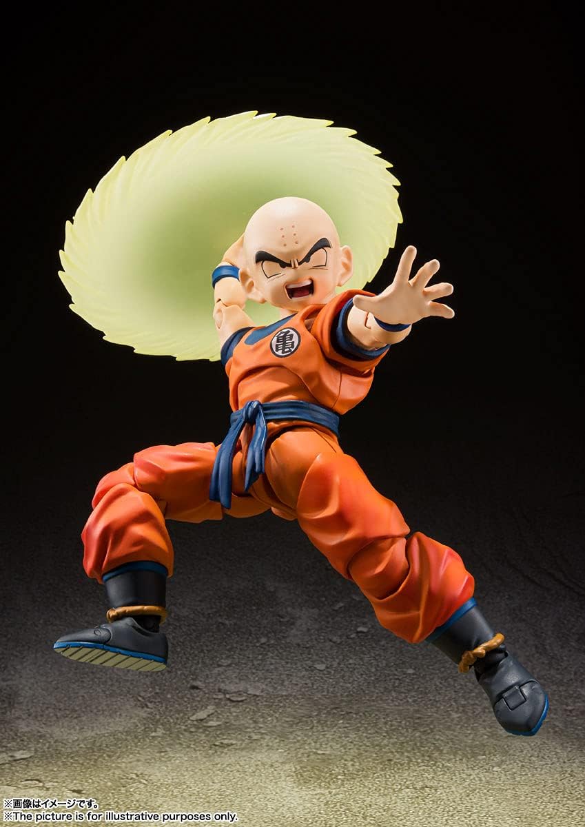 TAMASHII NATIONS Dragon Ball Z Krillin S.H.Figuarts Action Figure E123
