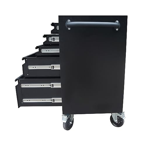 SINDA 72 Inch 15-Drawer Rolling Tool Chest with Wooden Top, Lockable L63212
