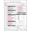 BIT Program Tractor/Trailer/Truck Inspection & Maintenance Record Form 25-pk. - Snap-Out, 3-Ply, Carbon, 8.5" x 11.75" - Comply with California Biennial Inspection of Terminals Program - J. J. Keller