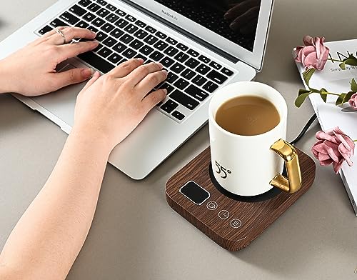 Coffee Mug Warmer with 3 Temperature Settings, Auto Shut Off Q994